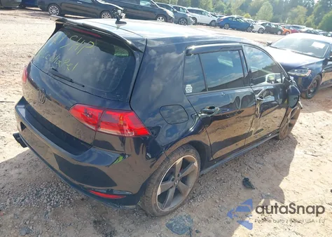 2015 Volkswagen Golf Gti 2.0T Autobahn 4-Door из США, поврежденный, VIN 3VW4T7AU2FM100588